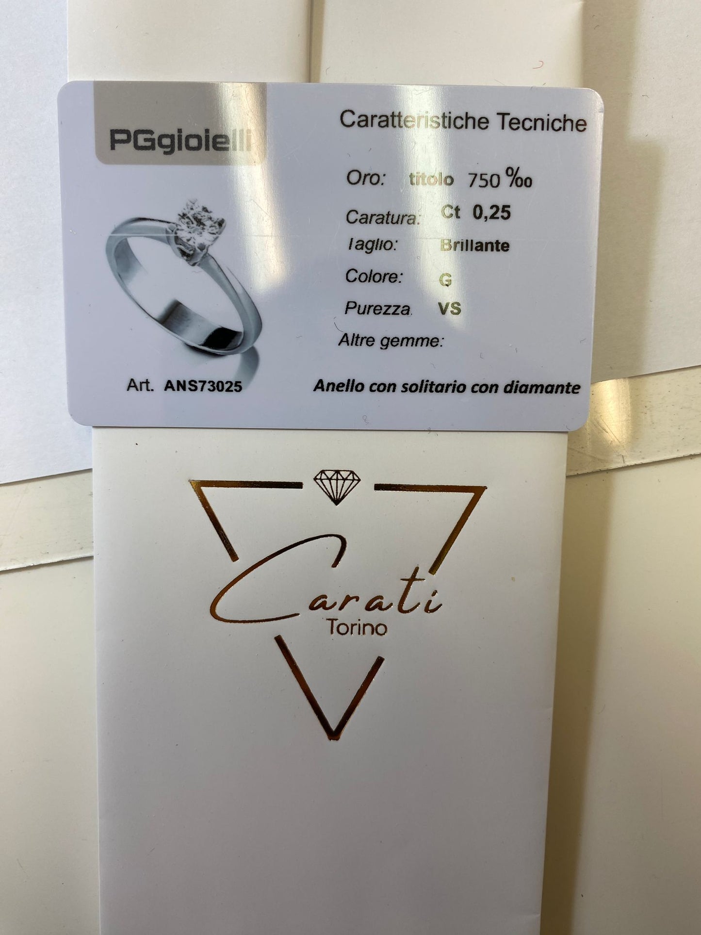 Anello PG gioielli